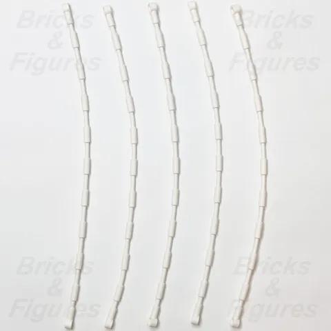 LEGO® White Flexible Hose 21L Accessory Part Climbing Grips Web 2630 6409728 x 5