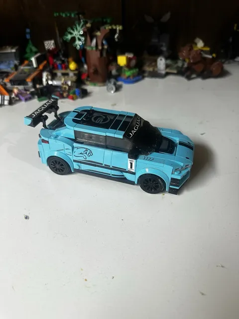LEGO SPEED CHAMPIONS Jaguar I-PACE eTROPHY Car & Driver Only 76898 