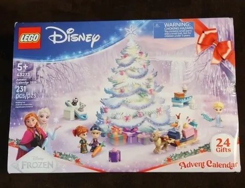 LEGO 43273 Disney FROZEN Advent Calendar  Christmas 231 Pcs Age 5+ NEW Cute!
