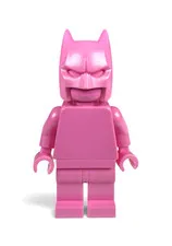 Official LEGO - Dark Pink Monochrome Prototype DC Batman Minifigure - RARE
