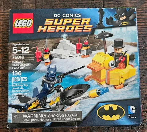 LEGO DC Super Heroes 76010 Batman The Penguin Face Off NEW Sealed