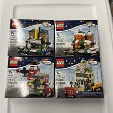 LEGO ToysRUs Bricktober 2014 Complete Set NEW Sealed(40180, 40181, 40182, 40183)