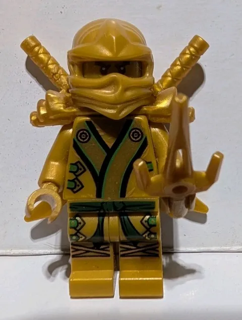 Lego Lloyd Minifigure Golden Ninja Ninjago Final Battle 70505 70503 njo0073 2S1