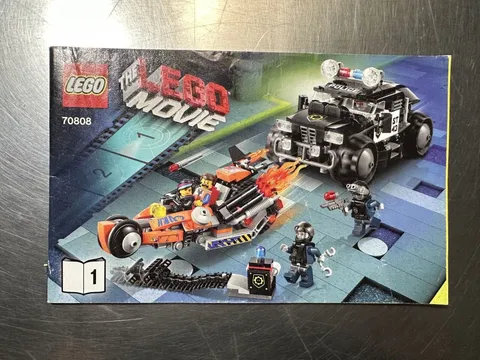 2014 LEGO 70808 The Lego Movie Manual Booklet Only  Used Condition