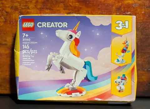LEGO® Creator Magical Unicorn, 3-in-1 31140 [New Toy] Brick - New
