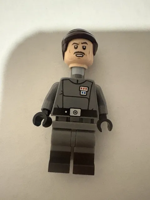 Admiral Wullf Yularen - Dark Bluish Gray Uniform, Dark Brown Hair