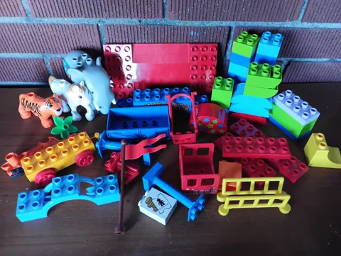 LEGO DUPLO 10504 My First Circus (2013) Not Complete Elephant Swing Horse Tiger