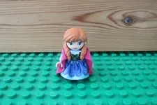 Lego Duplo Figure DISNEY Princess Girl ANNA Frozen Dress Skirt Women Cape