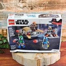 LEGO Star Wars Mandalorian Battle Pack Building Toy 102 pcs 75267 Boxed Set