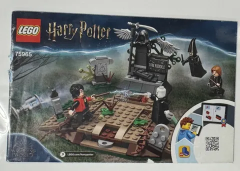 LEGO Harry Potter The Rise of Voldemort 75965 Instruction Manual Only RETIRED
