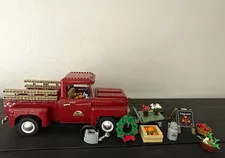 LEGO Pickup Truck 10290 Complete Set 1677pcs 18+ Plastic Building Set Box