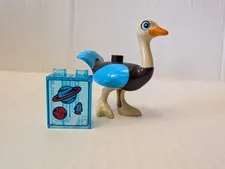 Lego Duplo Disney Ostrich And Printed Block Stellosphere Mile's Tomorrowland 