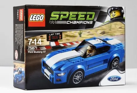 LEGO 75871 SPEED CHAMPIONS: Ford Mustang GT 185 Pcs Building Toy Rare Sealed NIB