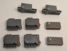8x LEGO Mechanical / Pullback Motor Lot: 4x 12787c01, 2x 47715c01, 2x 42073c02