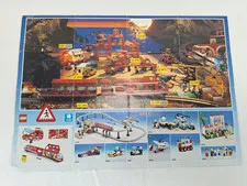Lego Sortiment 1990 Werbung Broschüre Airport Shuttle Monorail A4 Poster
