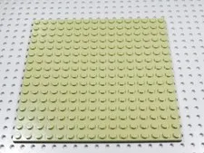 LEGO Olive Green 16x16 Dot Plate BK
