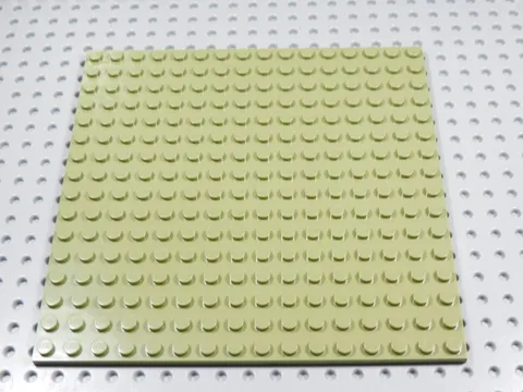 LEGO Olive Green 16x16 Dot Plate BK