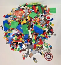 LEGO Lot of nearly 4LBS Mixed Bricks Pieces Parts Random Assorted Blocks
