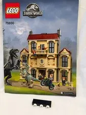 Genuine New LEGO  75930 Indoraptor Rampage at Lockwood Estate Manual only