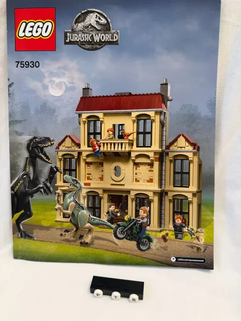 Genuine New LEGO  75930 Indoraptor Rampage at Lockwood Estate Manual only