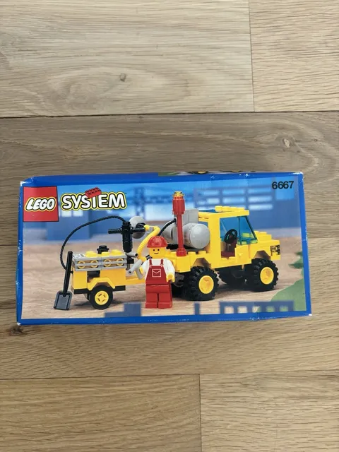 LEGO Town: Pothole Patcher (6667) Vintage Brand New