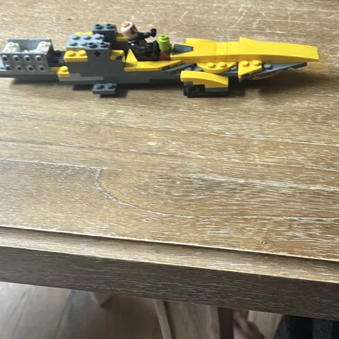 LEGO Anakins star fighter Star Wars w/anakin minifig