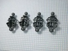 4 Lego part 47328 Bionicle Dark Bluish Gray Vahki Leg Lower Section Hero Factory