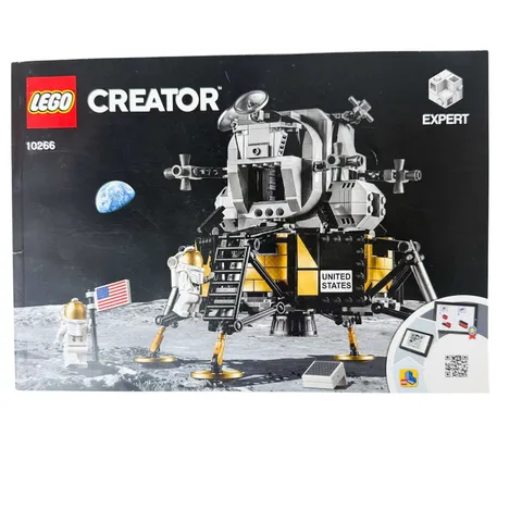LEGO Creator Expert NASA Apollo 11 Lunar Lander 10266 Instructional Manual Book