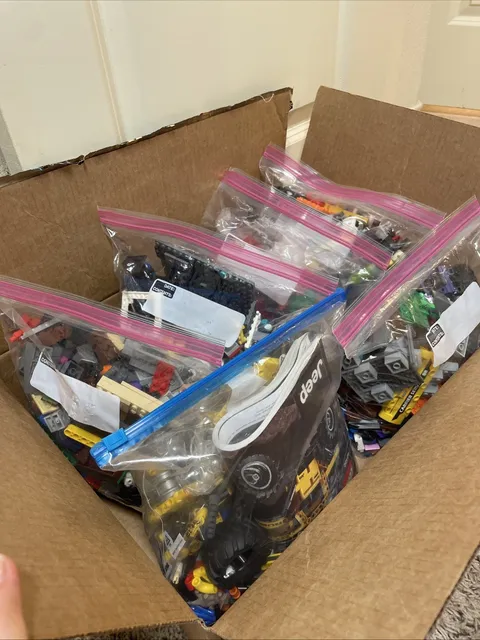 LEGO 10lbs Bulk Lot Random Parts Pieces Bricks Plates Tech Rubicon - Sold As Is