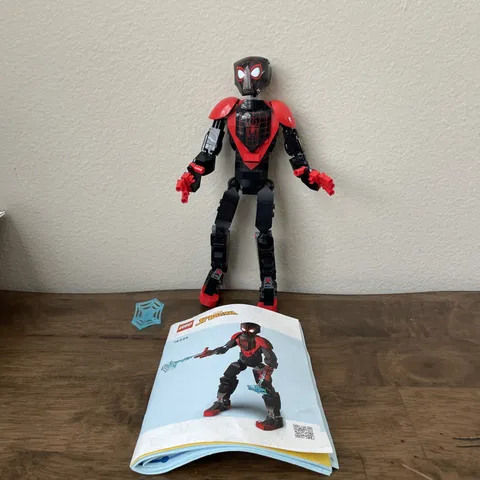 LEGO Spiderman Miles Morales Figure Set 76225