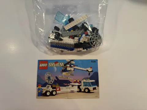 LEGO 6336 Launch Response Unit COMPLETELY W/MANUAL & Minifigs Rare Retired Set