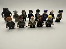 Genuine Lego : Harry Potter Lego Minifigure Lot 13 Figures Hagrid Draco Hermione