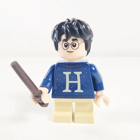 Lego Harry Potter Minifigure Blue Sweater Letter H 75964 hp206