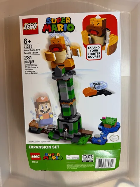 LEGO Super Mario: Boss Sumo Bro Topple Tower Expansion Set (71388)