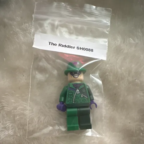 LEGO Batman DC Super Heroes The Riddler Minifigure SH0088 Plastic Polybag