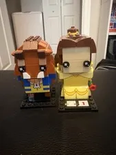 LEGO BrickHeadz - 41595 Belle  + Beast 41596