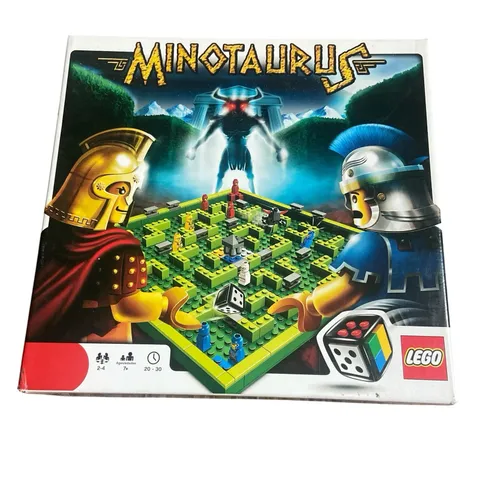 Lego Minotaurus Board Game 3841 2-4 Players 7+Age Complete Excellent Condition