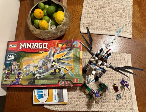 LEGO NINJAGO 70748 Titanium Dragon (Almost Complete)