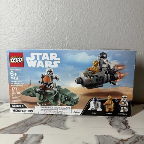 LEGO Star Wars 75228 Escape Pod vs Dewback Microfighters 177pc 2019 Retired
