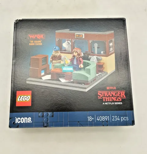 LEGO 40891 WSQK Radio Station New Sealed MISB Stranger Things 11370 75810
