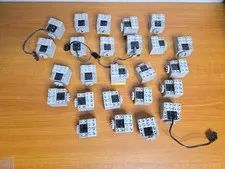 LEGO Lot of 25 Light Gray 9V Mini Motor 71427-002 & 43362 All Tested Good