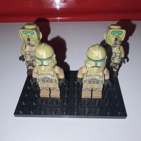 LEGO STAR WARS KASHYYYK Clone Troopers - 4 Lot