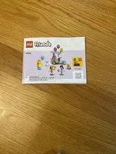 Lego ~  Instructions Manual Booklet Only ~ Friends 42692 ice cream and balloon