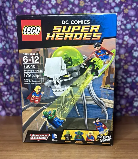 LEGO DC Comics Super Heroes Justice League 76040 Brainiac Attack NEW SEALED