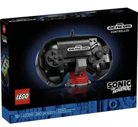 LEGO 40769 SEGA Genesis Controller GWP NEW Sealed Set Retired Gaming Sonic