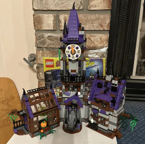 LEGO Scooby-Doo 75904 * Mystery Mansion & Coffin ONLY w/Manuals * No Minifigures