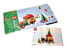 LEGO Seasonal 40746 Santa's Delivery Trck BOX & BOOK ONLY✨Ships Carefully & Flat