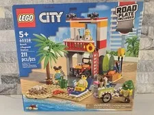 Brand New - LEGO City 60328 Beach Lifeguard Station Factory Sealed