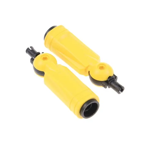 2x LEGO Technic Turntable Steering Arm Yellow Pin Bush 41541 514c01