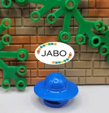 ( S12 / 10 / 16 ) LEGO 30273 Headgear Helmet Castle Kettle Hat Blue